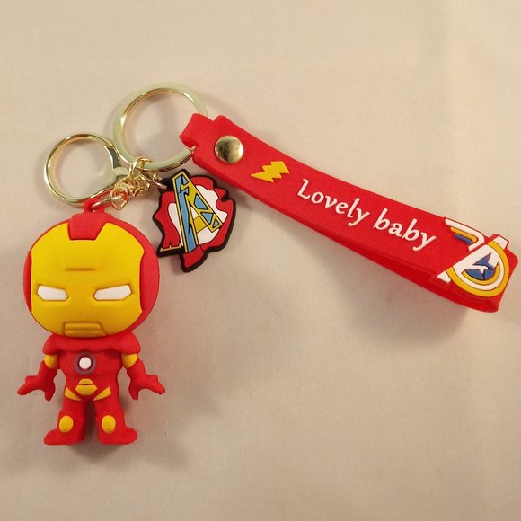 Accessories Iron Man Superhero Key Chain Key Ring Comic Movie